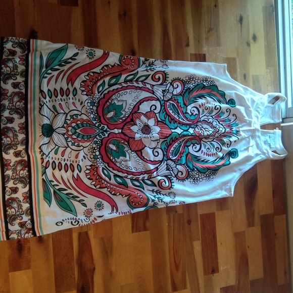 New York & Company Dresses & Skirts - New York & Company abstract dress, size S, white multi-colored